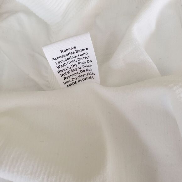 HeyShape Shapewear Square Neck Short Slimming Jumpsuit White Women's Size Small - Picture 14 of 14